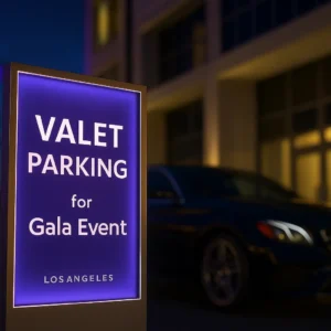 Custom Valet Signs