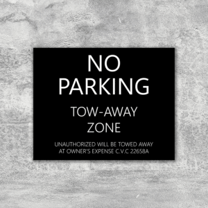 No Parking (Tow-Away) H-01