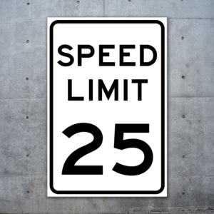 Speed Limit 25
