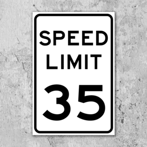 Speed Limit 35