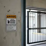 Moving Gate Serious Injury/Death Warning Sign