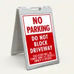 Do Not Block Driveway