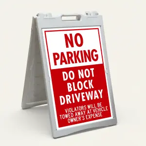 Do Not Block Driveway