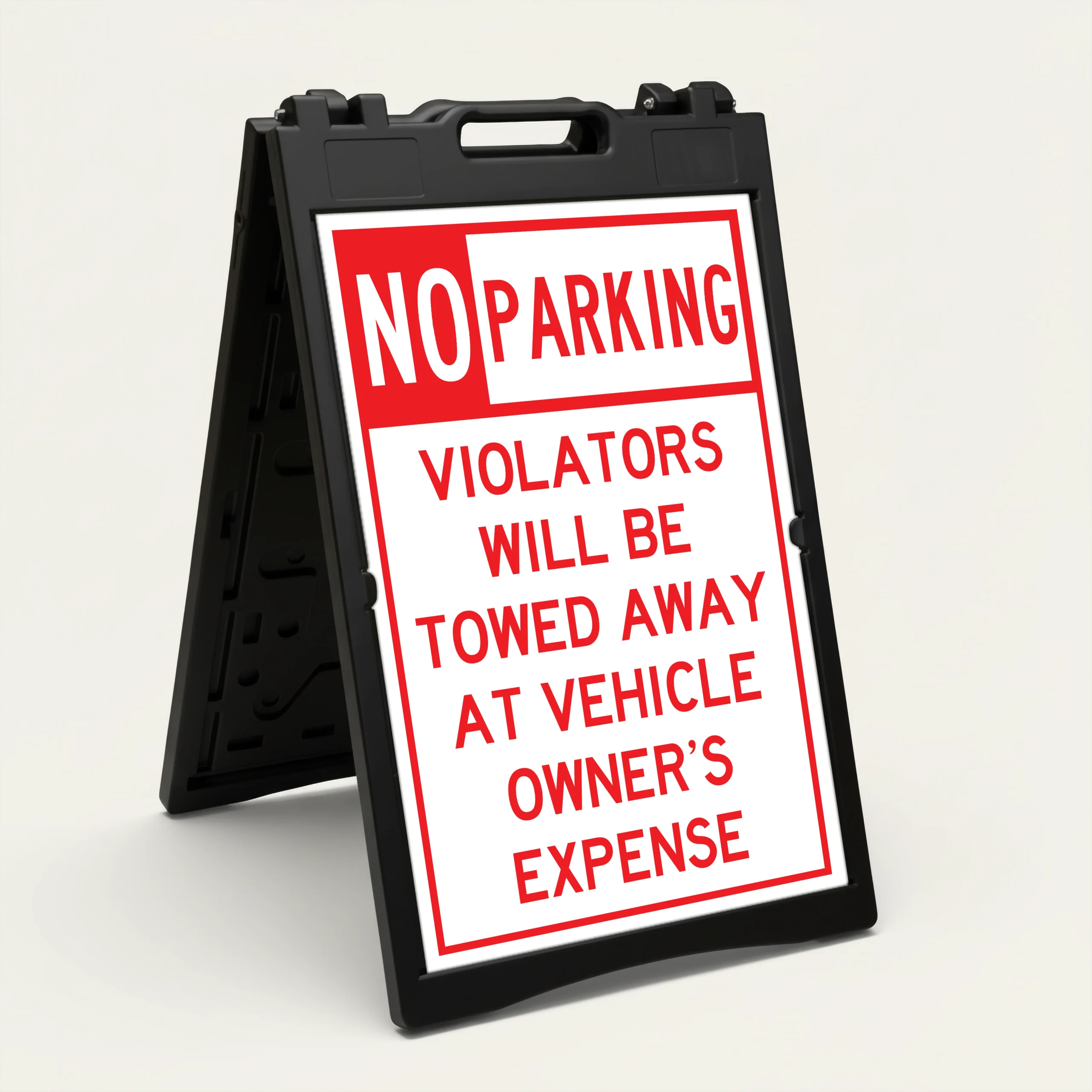 No Parking-Towed Away