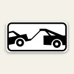 Tow-Away Zone Graphic Sign