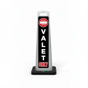 Valet Only Do Not Enter Flat Cone Sign_Package 5